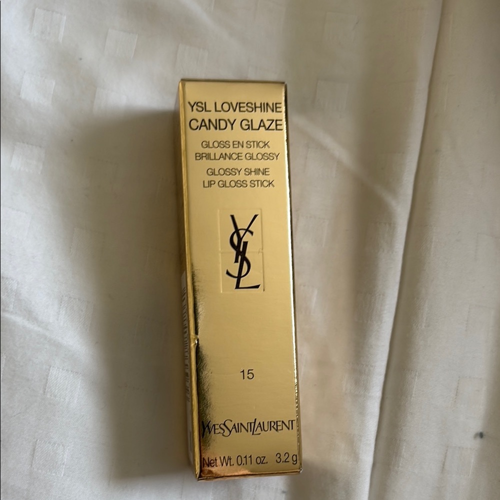 Yves Saint Laurent Candy Glaze Lip Gloss Stick in Gold
